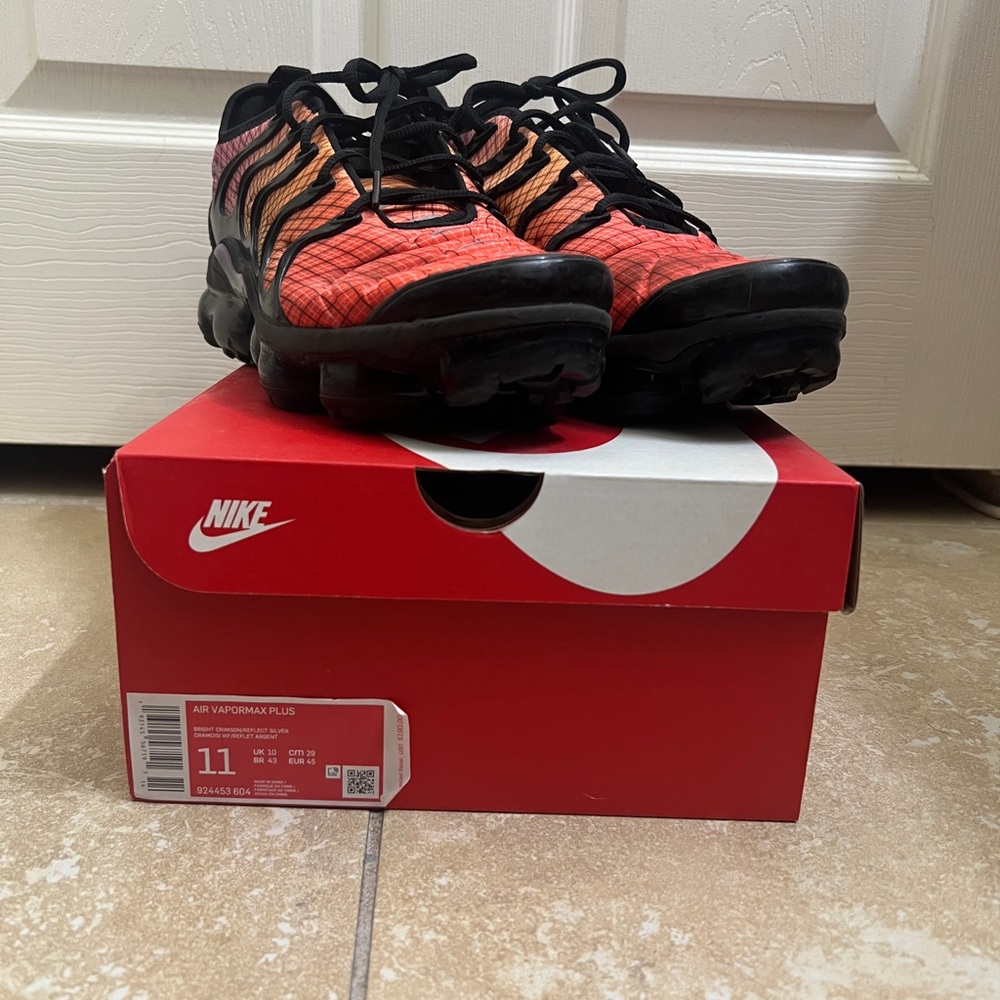 Nike Vapormax Plus 'Grid Sunset' Size 11